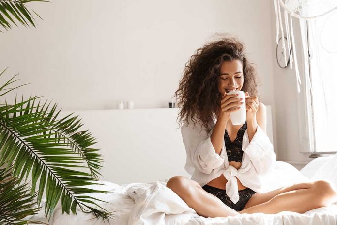shutterstock_1537457774 How Drinking This Before Napping Helps You Sleep