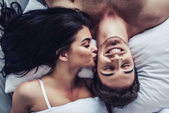 Close-up,Of,Happy,Couple,Is,Lying,In,Bed,Together.,Enjoying 5 Life Hacks to Improve Your Relationships