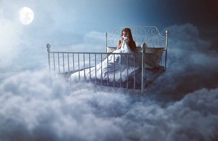 Woman,Wakes,Up,In,The,Clouds Your Weird Dreams Might Serve THIS Purpose